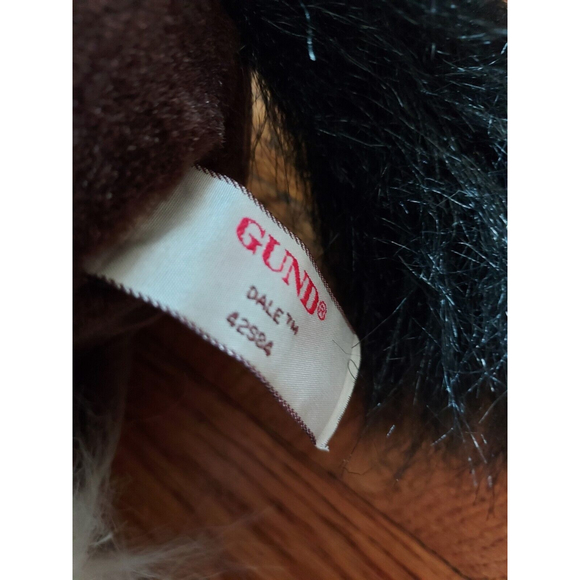 Gund Dale Clydesdale Brown White Horse Pony Plush Stuffed Animal Toy 11" soft - Picture 4 of 5